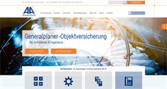 Desktop Screenshot of aia.de