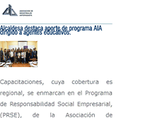 Tablet Screenshot of aia.cl
