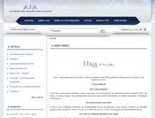 Tablet Screenshot of aia.org.pt